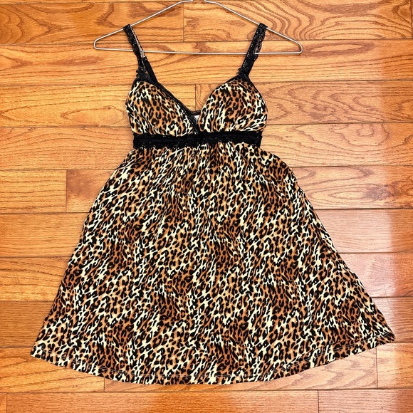La Senza Leopard Lingerie Dress Size XS - Picture 1 of 4